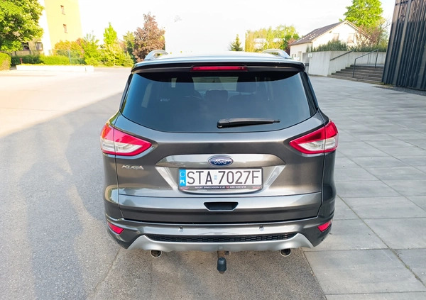 Ford Kuga cena 54900 przebieg: 229810, rok produkcji 2014 z Rajgród małe 326